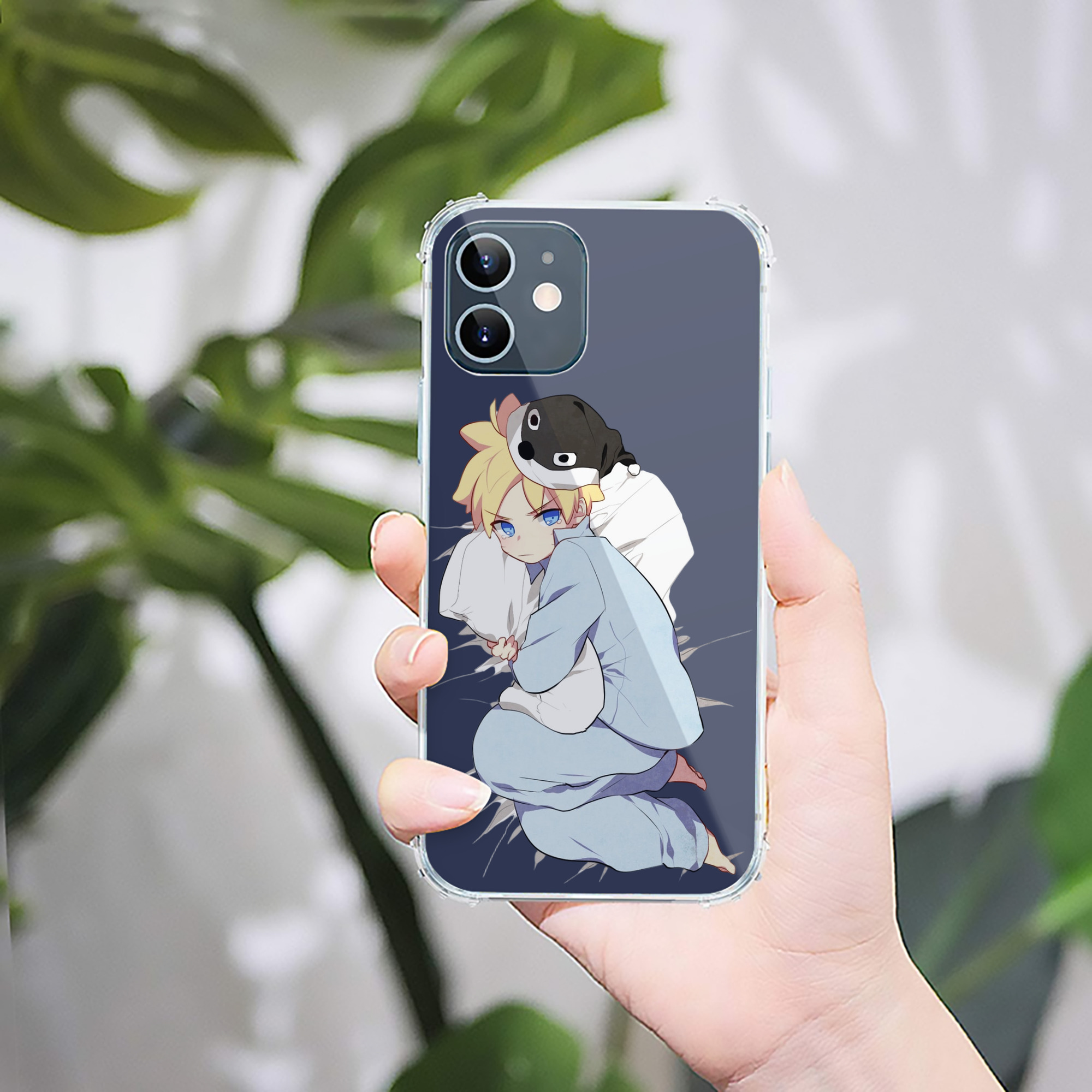 （画像用） NARUTO -ナルト- うずまき ナルト Uzumaki Naruto 【iPhone 12シリーズ対応】透明スマホケース（クリアソフトケース）
